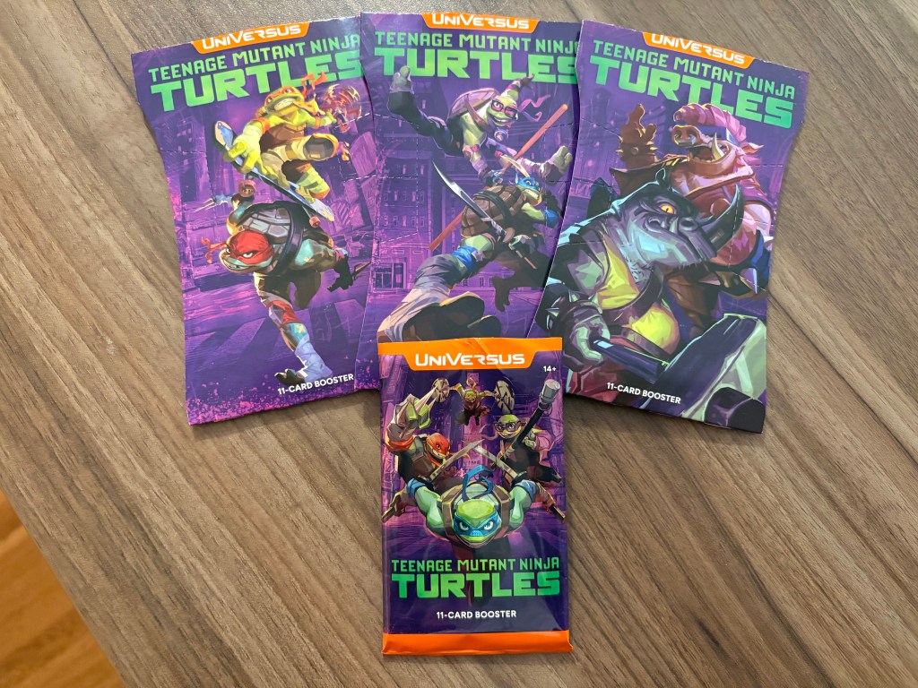 „Universus TMNT“ Card Pack&nbsp;Opening
