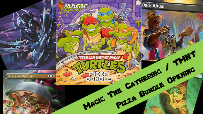 „Magic The Gathering / TMNT“ Pizza Bundle&nbsp;Opening